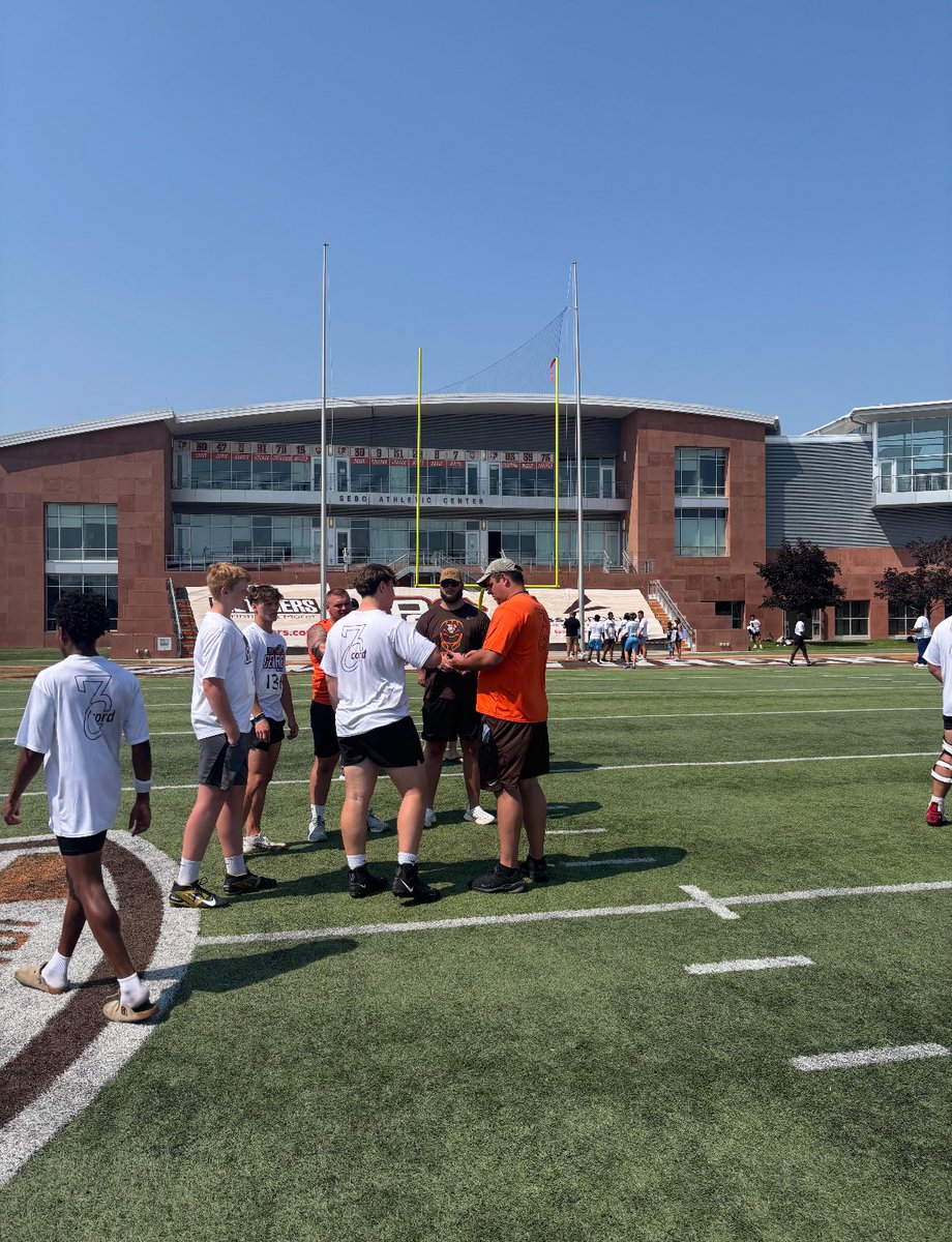 Had a GREAT camp today at BGSU. Took 20+ 1 on 1 reps at LT, LG, RG, and RT. Won EVERY SINGLE rep. Me and Coach Nosal will be staying in touch.