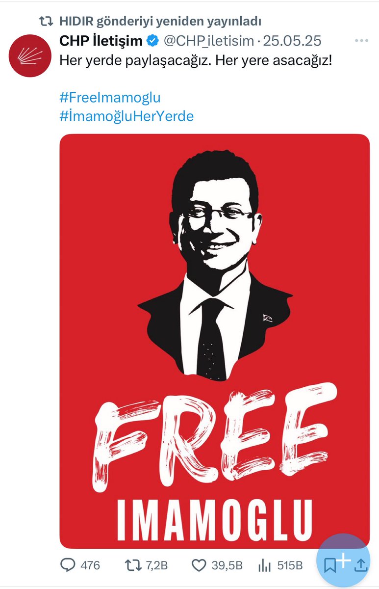 Bunların kim olduğunu biliyorsunuz değil mi? İBB’den çalınan paramızla maaş verilen İmamoğlu’na bağlı ajansların hesapları. Tek görevleri sosyal medyada İmamoğlu’na destek vermek. Onun dışındaki zamanlarda da Allah’a peygambere küfrediyorlar. Bunları hala  bize ait para ile