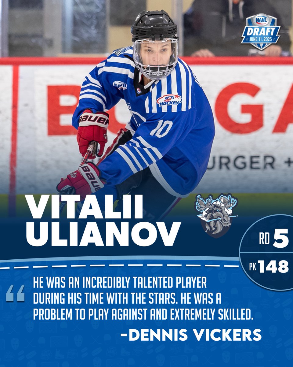 New Hampshire Mountain Kings draft pick Vitalii Ulianov spent three seasons in the NAPHL with the Pittsburgh Stars, developing on the ice under Head Coach Dave Kosick.

Director of Player Personnel Dennis Vickers spoke about his style of play during his time with Pittsburgh.