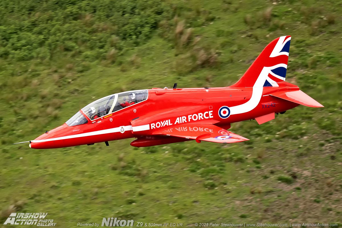 Wednesday 11th of June 2025  - 'Mach Loop' LFA-7
Wales Snowdonia National Park UK 🇬🇧
AirshowAction.com Steehouwer.com
#nikonnl #nikon #nikonz9 #500mm #PF #ED #VR #airplane #autofocus #detection #nikonphotography