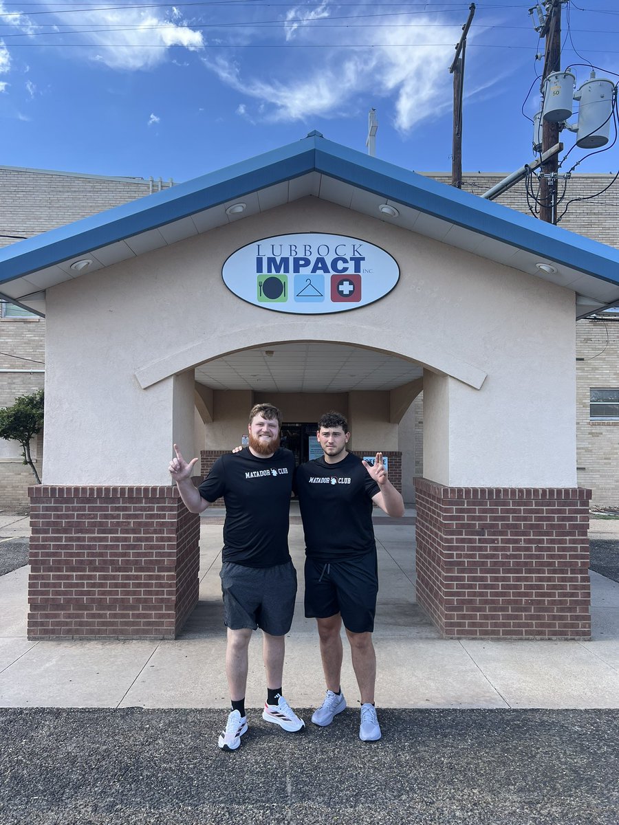Will Jados (@willjados) on Twitter photo Very grateful for the opportunity to help out at Lubbock impact and see firsthand all of the amazing services they are doing for the community. Thank you to the <a href="/MatadorClubOrg/">The Matador Club</a> for their help in setting it up! Very grateful for the opportunity to help out at Lubbock impact and see firsthand all of the amazing services they are doing for the community. Thank you to the <a href="/MatadorClubOrg/">The Matador Club</a> for their help in setting it up!