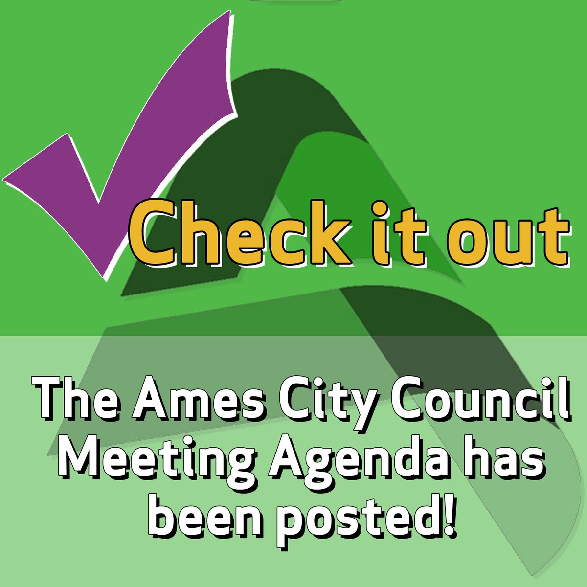 There will be two public workshops on Tues, June 17, in Ames City Hall Council Chambers (515 Clark Ave):

🕕 6:00 p.m. – Ames Area MPO
Topic: Metropolitan Transportation Plan

🕖 Following – Ames City Council
Topic: Future Electric Generation for Ames

CityofAmes.org