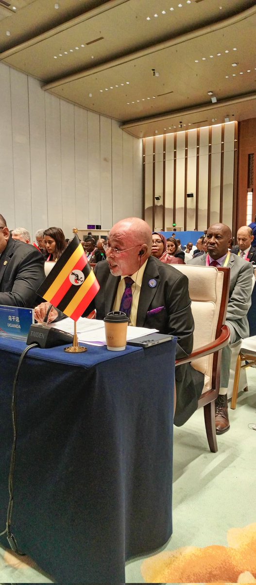 Ministry of Foreign Affairs - Uganda πΊπ¬ (@ugandamfa) on Twitter photo MFA Hon <a href="/GenJejeOdongo/">General Odongo Jeje</a> Abubakhar earlier today made his statement at the Ministerial Meeting of Coordinators on the Implementation of the Follow-Up Actions of the Forum on China - Africa Cooperation (FOCAC) currently underway in Changsha City, Hunan Province, China. MFA Hon <a href="/GenJejeOdongo/">General Odongo Jeje</a> Abubakhar earlier today made his statement at the Ministerial Meeting of Coordinators on the Implementation of the Follow-Up Actions of the Forum on China - Africa Cooperation (FOCAC) currently underway in Changsha City, Hunan Province, China.