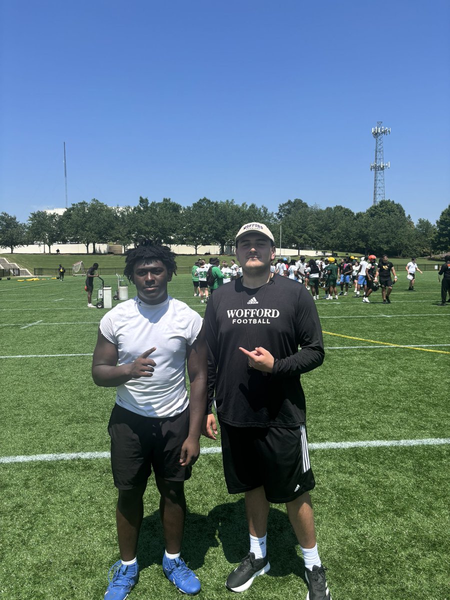 Tyvin”Ocho”Grady (@tyvingrady) on Twitter photo Had very good camp today at <a href="/Wofford_FB/">Wofford Football</a> thanks Coach <a href="/Coachsax72/">Jonathan Saxon</a> and <a href="/coachpat23/">Patrick Mallon</a> for the pleasure to be there at camp today and compete <a href="/MattRochester50/">Matthew Rochester</a> <a href="/T_Wright66/">Tyson Wright</a> @GreerSportsStar <a href="/CoachCamStepp/">Cam Stepp</a> <a href="/PrepRedzoneSC/">Prep Redzone South Carolina</a> <a href="/josh_mcken55/">Josh Mckenzie</a> @NasirYahme Had very good camp today at <a href="/Wofford_FB/">Wofford Football</a> thanks Coach <a href="/Coachsax72/">Jonathan Saxon</a> and <a href="/coachpat23/">Patrick Mallon</a> for the pleasure to be there at camp today and compete <a href="/MattRochester50/">Matthew Rochester</a> <a href="/T_Wright66/">Tyson Wright</a> @GreerSportsStar <a href="/CoachCamStepp/">Cam Stepp</a> <a href="/PrepRedzoneSC/">Prep Redzone South Carolina</a> <a href="/josh_mcken55/">Josh Mckenzie</a> @NasirYahme