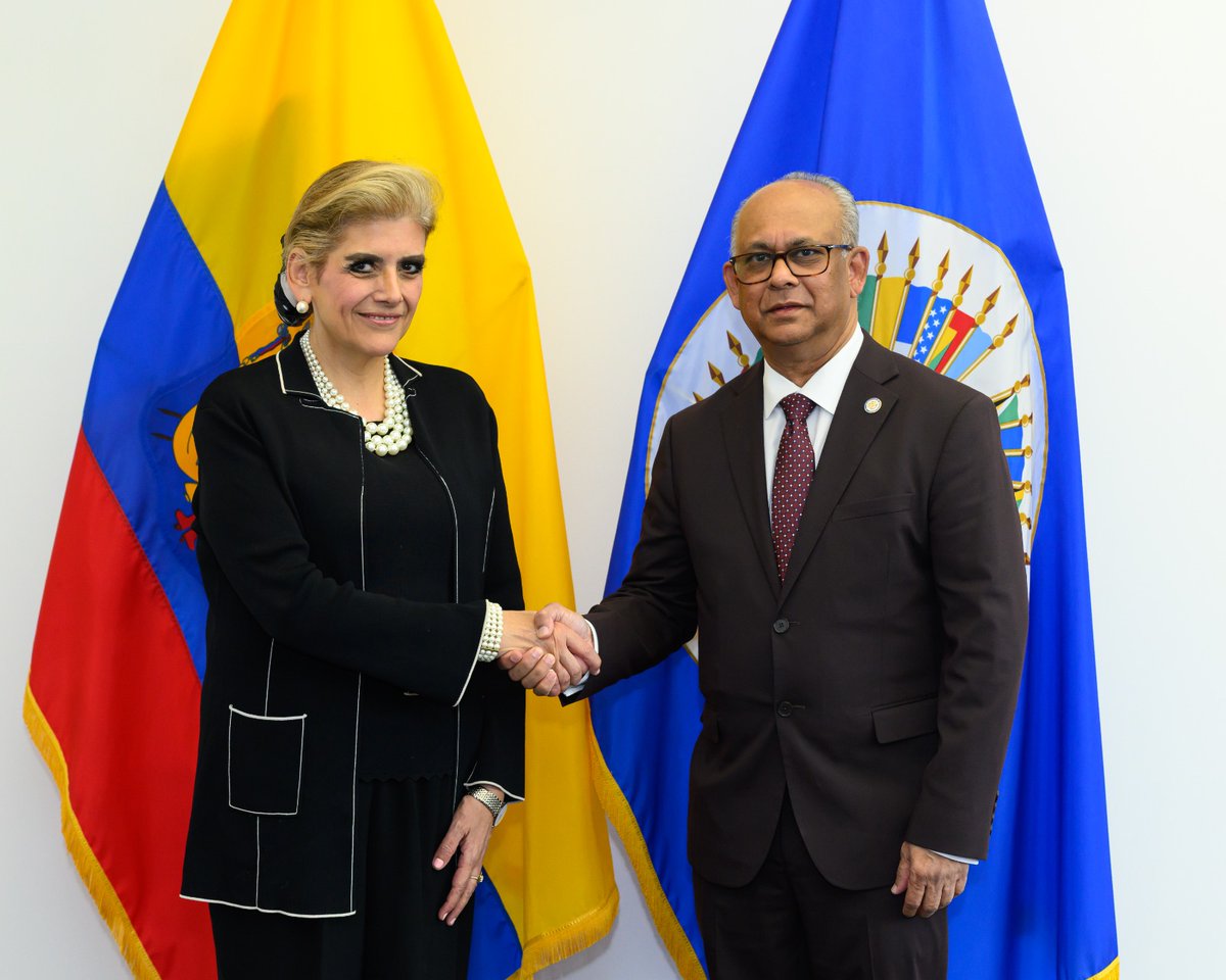 Albert R. Ramdin - OAS Secretary General tweet media