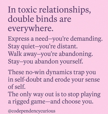 NarcissistBox's tweet image. #doublebind #toxic #tuesdayvibe