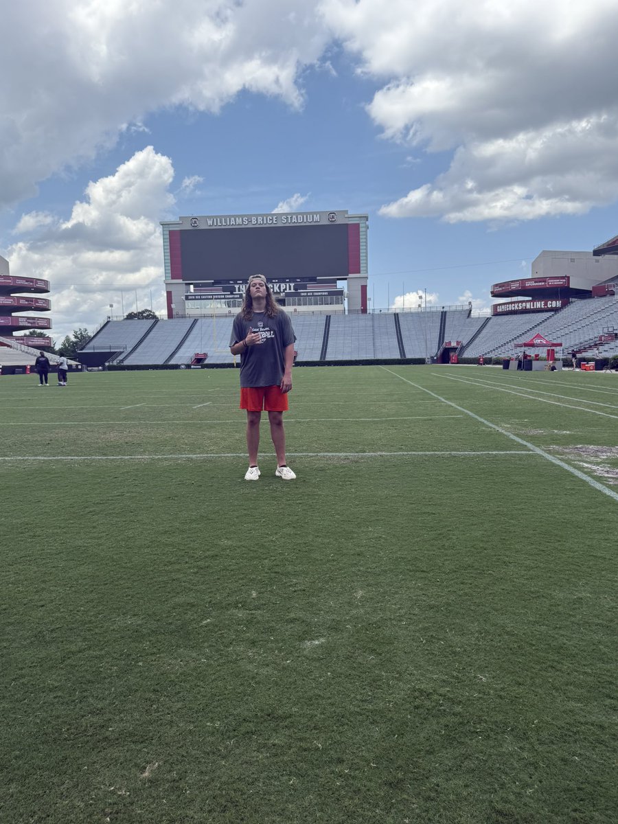 Gaige Lowery (@gaigelowery7) on Twitter photo Had a great time at <a href="/GamecockFB/">Gamecock Football</a> camp today thanks <a href="/JeremySmithw/">Jeremy Smith</a> for taking us and thank you to all the coaches that worked with us <a href="/CoachSBeamer/">Shane Beamer</a> <a href="/CoachTeasley/">Lonnie Teasley</a> <a href="/DarrenUscher/">Darren Uscher</a> Had a great time at <a href="/GamecockFB/">Gamecock Football</a> camp today thanks <a href="/JeremySmithw/">Jeremy Smith</a> for taking us and thank you to all the coaches that worked with us <a href="/CoachSBeamer/">Shane Beamer</a> <a href="/CoachTeasley/">Lonnie Teasley</a> <a href="/DarrenUscher/">Darren Uscher</a>