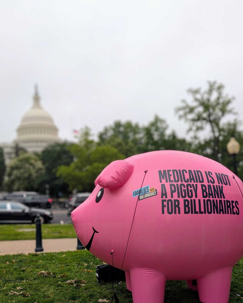 Medicaid is not a piggy bank for billionaires.