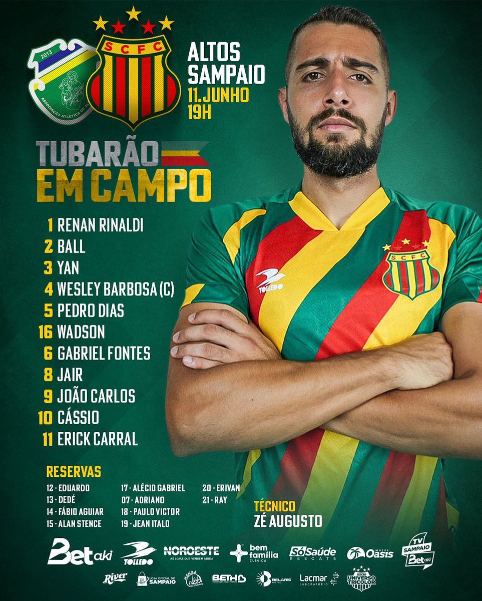 🔴🟢🟡 BOLÍVIA QUERIDA DEFINIDA!

📲 AO VIVO e COM NARRAÇÃO, na TV Sampaio BETAki, no YouTube. Link nos stories.

#SampaioCorreaFC #BoliviaQuerida #TVSampaioBETAki