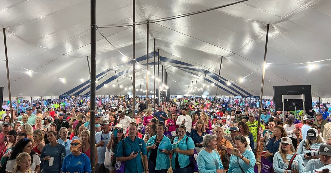 The numbers are in for the 2025 Babes on the Bay All Women’s Fishing Tournament!

🐟 887 ladies took part in the Tournament to form 244 teams
🐟 States from all over the country were represented, including Alabama, Arizona, Colorado, Florida, Georgia, Kansas, Michigan, Nevada...