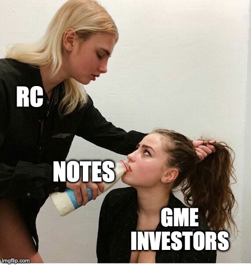 thank you Ryan Cohen for making sure everyone in $GME got enough calcium.