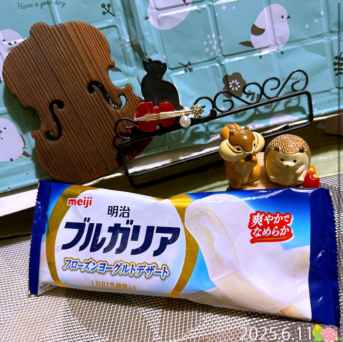 kyoyasaga's tweet photo. 昨夜は晩ごはんで腹パンの後、今朝の仕込みをしてから余りの暑さに #アイス 食べ。
寝転がって録画消化してたら寝落ち😴
 #古楽の楽しみ はSな作曲家多め✨️スカルラッティ💀︎🫶💕 #朝ごはん  #CITYbakery ロールパンdeズッキーニポテサラ&amp;卵サラダサンド #Panlab ライカオリdeあんバター #麦こがし https://t.co/V90j6I57VD