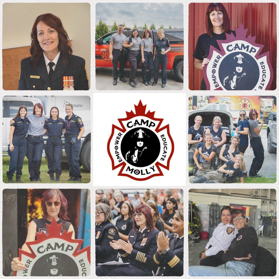 We’re proud to celebrate our founder, Chief Monique Belair, as she retires July 31 as Kingston Fire Chief. Her vision brought Camp Molly to life, empowering young women in fire services. Thank you, Chief, for your lasting impact and continued leadership