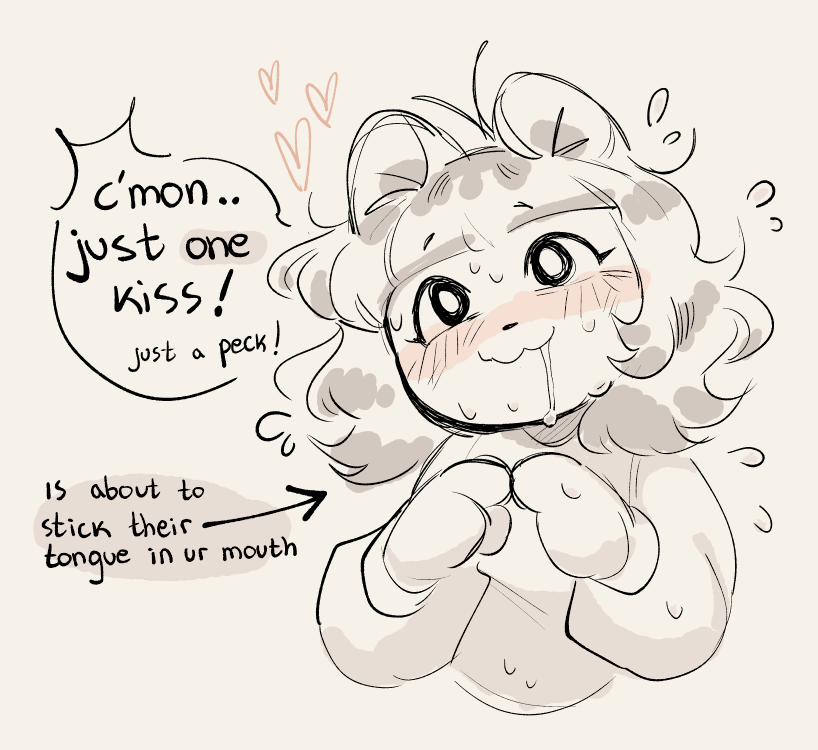chewtoyys's tweet photo. just 1 (one) smooch https://t.co/nypkQSjqXS