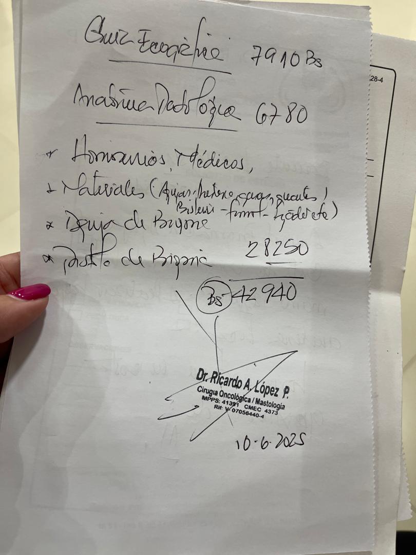 laconcubinanew's tweet photo. Una amiga necesita ayuda para una biopsia que podría determinar si tiene o no cáncer de mamas. Sale en unos 420$... A los que puedan ayudar, gracias. Zelle, Paypal y pago móvil directo al médico o la clínica. 
MIL GRACIAS https://t.co/iYiuCNYbEf