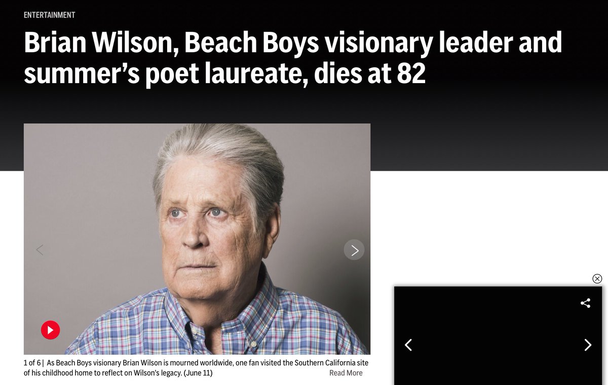 Rest in Peace Brian Wilson🙏🙏