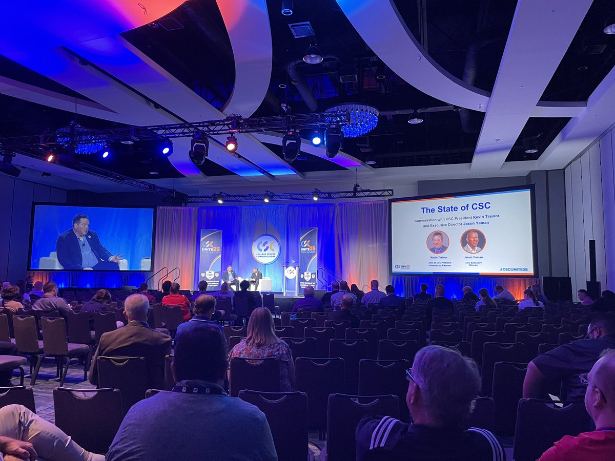So long Orlando! #CSCUnite25 was filled with great panels, visits with good friends old and new &amp; plenty of food for thought as I move into year 27 of being in collegiate athletic communications. Hope everyone has a great rest of the summer!