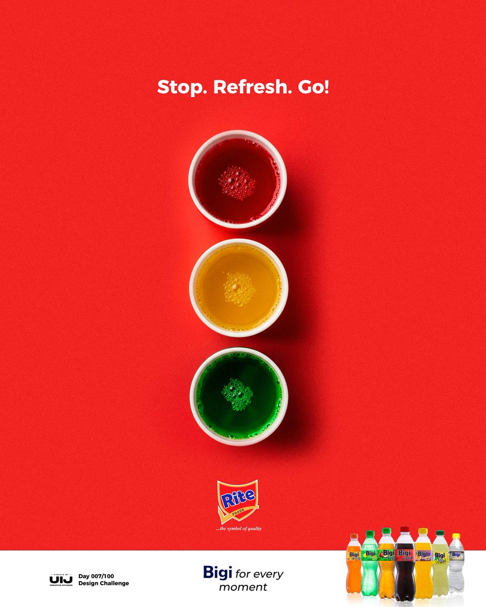 Creative UI 💫 (@creative__ui) on Twitter photo Day 7: Creative ad poster for Bigi Drinks.
Let's keep going!!! 🤸♂️
Got inspired by <a href="/ifunanyankadi/">The Ri-Per</a> for this. Day 7: Creative ad poster for Bigi Drinks.
Let's keep going!!! 🤸♂️
Got inspired by <a href="/ifunanyankadi/">The Ri-Per</a> for this.