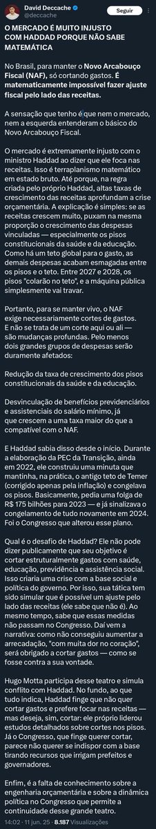 Gildemar Brasileiro - Marxista-Lulista ¹³ (@pardalsemcasa) on Twitter photo o jovem <a href="/deccache/">David Deccache</a>, com a liberdade que só o bloqueio e tampões de ouvido podem dar, desata a falar merda indiscriminadamente
repare no textão
(clique na imagem pra ver a tira com o texto completo) o jovem <a href="/deccache/">David Deccache</a>, com a liberdade que só o bloqueio e tampões de ouvido podem dar, desata a falar merda indiscriminadamente
repare no textão
(clique na imagem pra ver a tira com o texto completo)