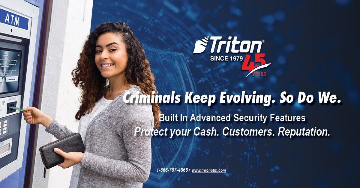 TritonGurus's tweet image. Criminals keep evolving. So do we. #Triton’s #AdvancedSecurity protects your #ATM from #Jackpotting and other threats.

When #Security matters, trust the brand that's #MadeInTheUSA! Read more&amp;gt;&amp;gt; triton.com/project/triton…  
#ATMSecurity #TritonSecurity #SecureATM #StopJackpotting #