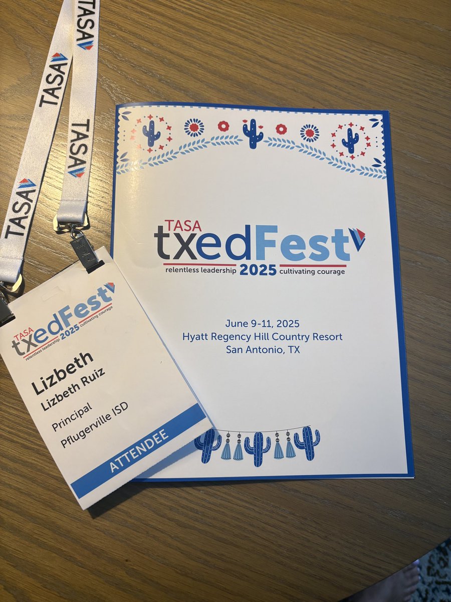 lizzieruiz00's tweet image. TASA #txedFest was nothing short of inspiring. I walked away challenged, reenergized, and more grounded in my purpose as a school leader. Grateful for the opportunity to connect with amazing educators and to be learning alongside the very best! #Relentless #InspiringLeaders