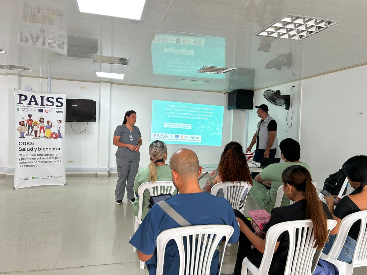 En 📍#Arauca desarrollamos un taller teórico práctico para fortalecer las capacidades en planificación familiar de larga duración a 6⃣ profesionales de salud de la ESE Jaime Alvarado y Castilla.

Gracias a este espacio, mujeres accedieron a métodos anticonceptivos de manera