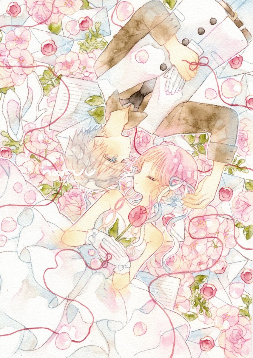 mifasoran's tweet image. 今日は恋人の日らしいので…ꔛෆ
#恋人の日