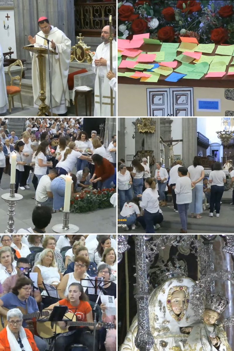 Eucaristía en la catedral de las Palmas. Jubileo de los docentes