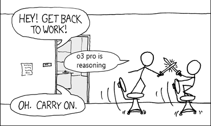 How today felt #o3pro