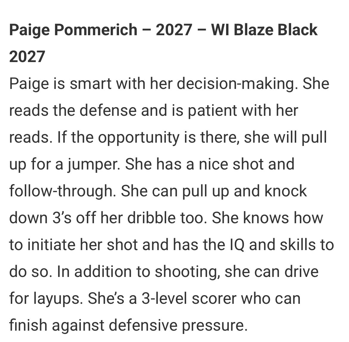 Thank you <a href="/JrAllStarBB/">Jr. All-Star Girls Basketball</a>!!
<a href="/LisaMVanWyk/">Lisa Van Wyk</a> <a href="/WisconsinBlaze/">Wisconsin Blaze Girls Basketball</a>