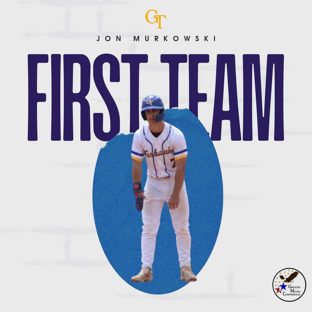 JonMurkowski's tweet image. I’m blessed to receive unanimous First Team All Conference! We had a great season (22-5) and ended up losing in the sectional final.
@GermantownBSB @GtownGridiron