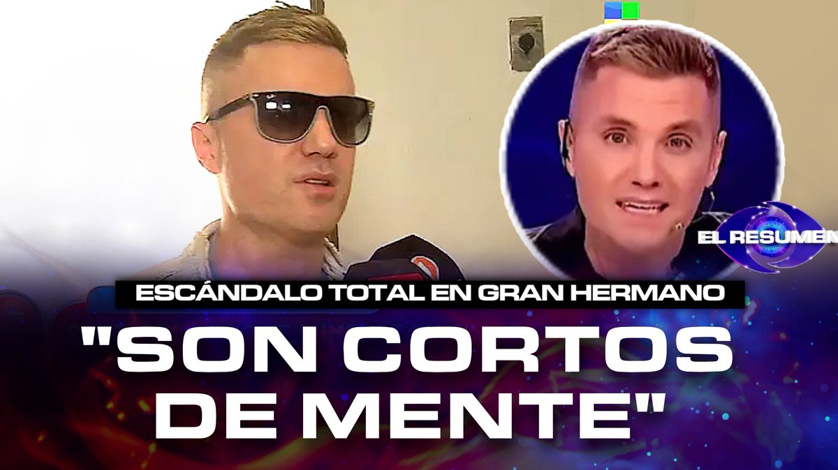 "SON CORTOS DE MENTES": 
Santiago Del Moro FURIOSO POR SOSPECHAS de FRAUDE en GH ninguneó al público #GranHermano

🔴VIDEO ESTRENO: youtu.be/bk67Fo3AMx0