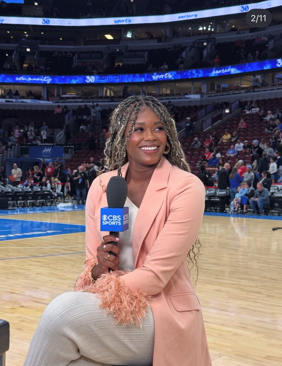 My baby girl alumni Isis Young is always looking stunning on TV as she prove that she is the best broadcast and CBS sports knows talent when they see it. She is going to be the best TV personality as time moves forward