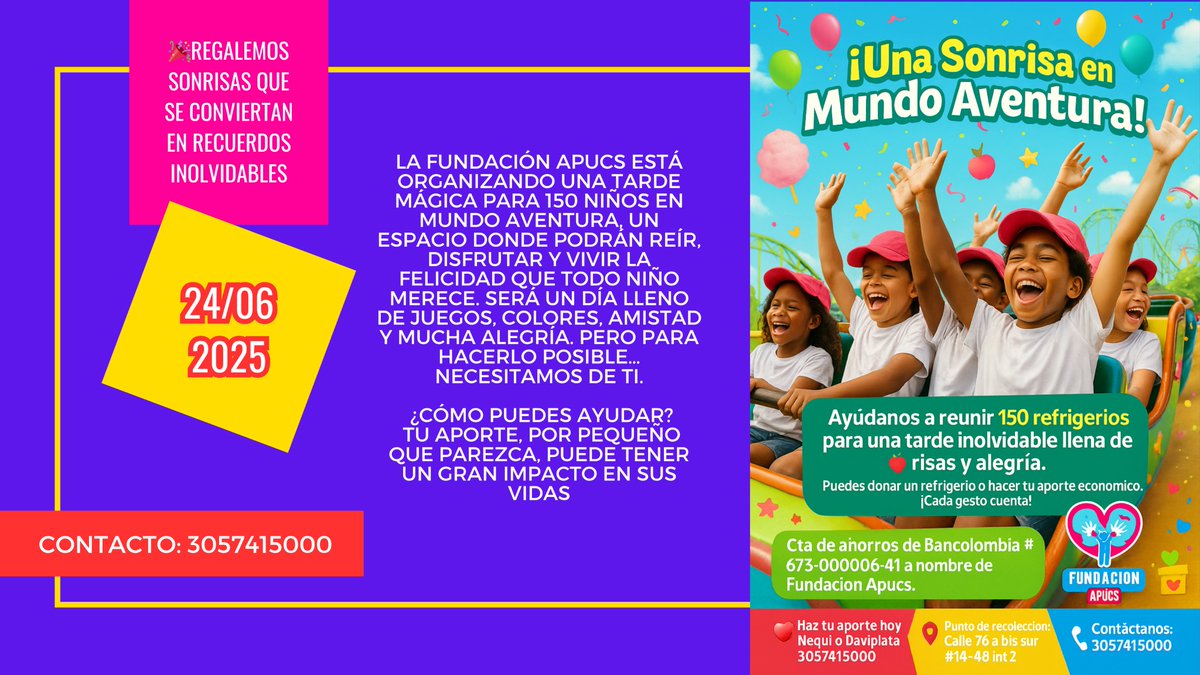 FUNDACION APUCS (@fundacionapucs) on Twitter photo 