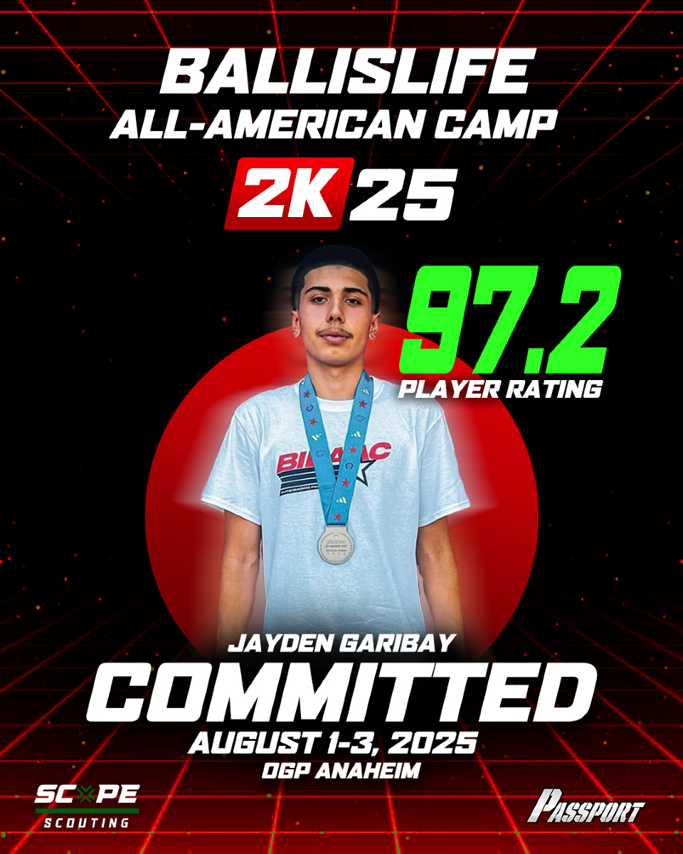 Jayden Garibay is committed 📈 #BILAAC2K25 Check out player ratings! Link in bio.