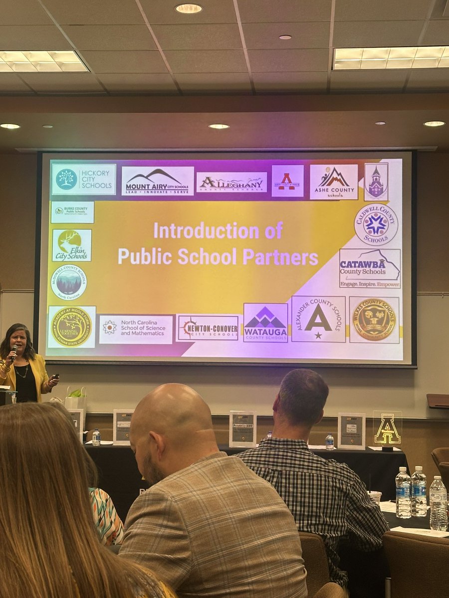 I attended the 2025 Innovation Expo at Appalachian State University, College of Education (RCOE) yesterday! So many innovative practices taking place in Western NC! I look forward to our continued partnerships. <a href="/brosenbalm/">Betsy Rosenbalm</a> amazing day!! <a href="/Scholastic/">Scholastic</a>