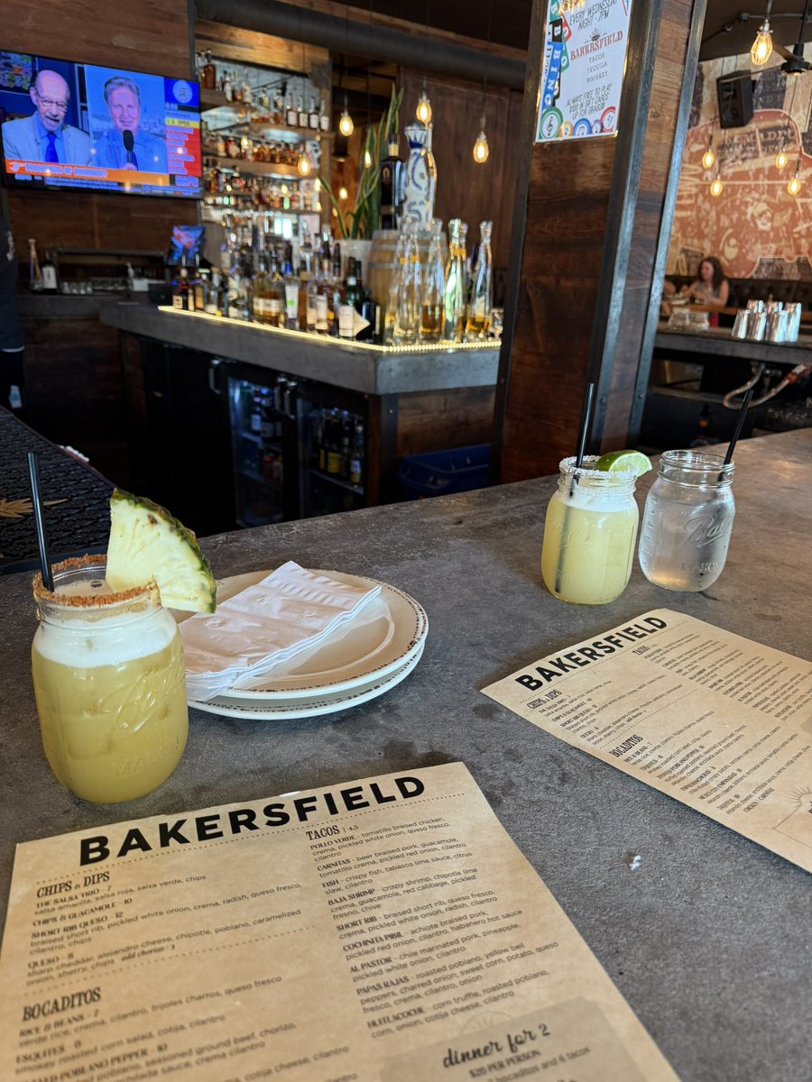 Had to come in for one last pineapple margarita. 

A little disappointed I couldn’t catch Tombstone being shown for the 8th time today.