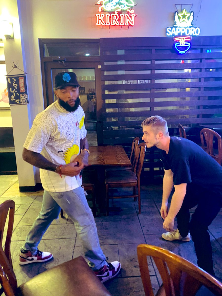 4 years ago today I got to hang out with one of my favorite athletes of all time <a href="/obj/">Odell Beckham Jr</a>