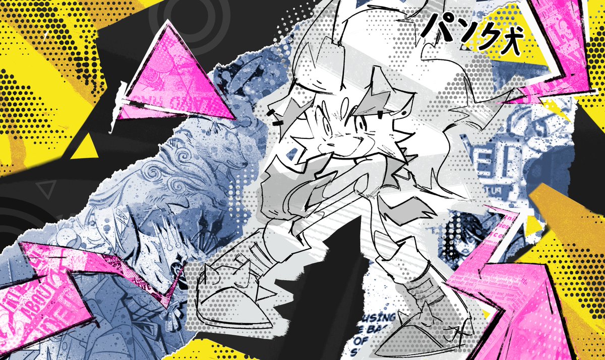 A little something about one Oc i have

Maybe i should use this guy more often in my projects, idk
Also this was the perfect excuse to copy that Spider Punk style heehee