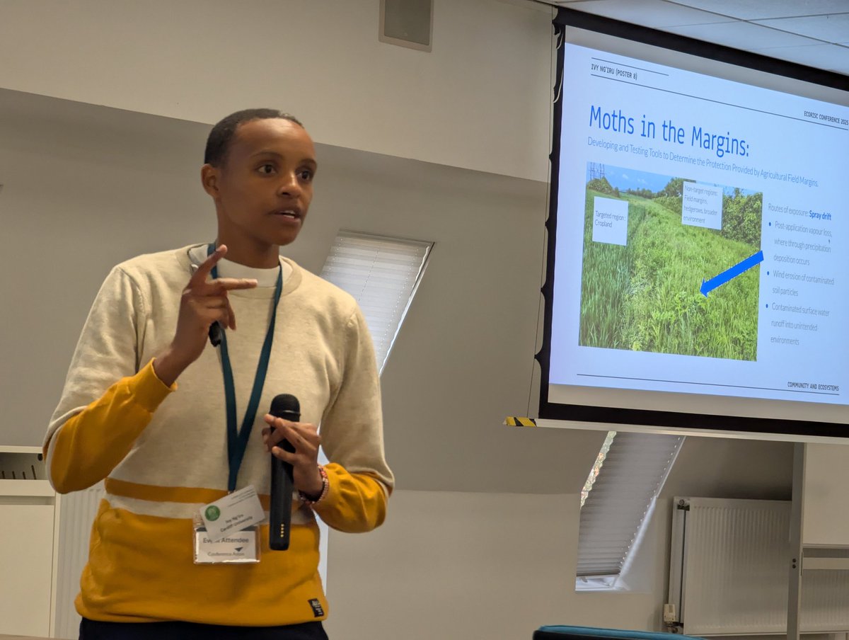 AlistairBoxall's tweet image. We have had a fantastic first day of the @ECORISC_CDT conference. The presentations were great and we had two excellent interactive sessions. A highlight was @AngelCeballoos leading discussions with the aid of his trusty sword.
