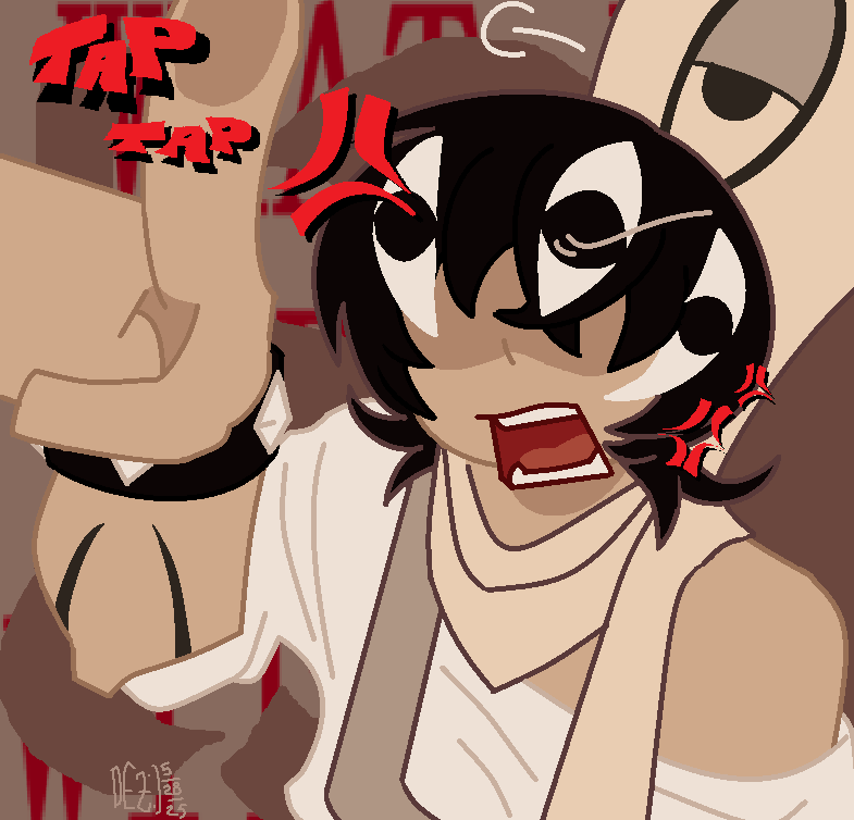 SeaSideSpectre's tweet photo. MsPaint scribbles while I was sick that one time
#FinalStopIsolation
#Ikenography
#GGXRD #BedHeads https://t.co/wuON3QSedE