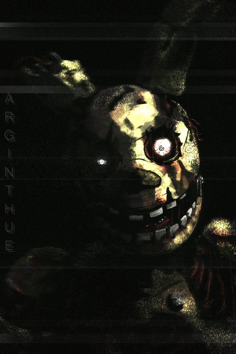 CosmoBishy's tweet photo. I made this as a celebration for the Dead by Daylight collab

#FNAF #FiveNightsAtFreeddys #springtrap #WilliamAfton #springbonnie #DeadbyDaylight #dbd #dbdfanart https://t.co/d1PcvpNsg0
