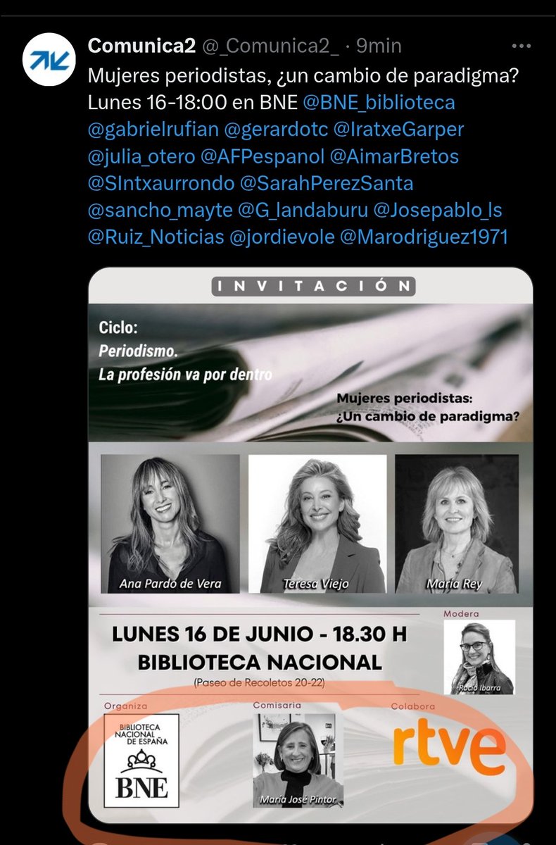 Hay parejas a las que les sienta fenomenal ser un trío.

<a href="/MjosePintor/">Mjpintor</a> 
<a href="/BNE_biblioteca/">Biblioteca Nacional de España</a> 
<a href="/rtve/">RTVE</a>