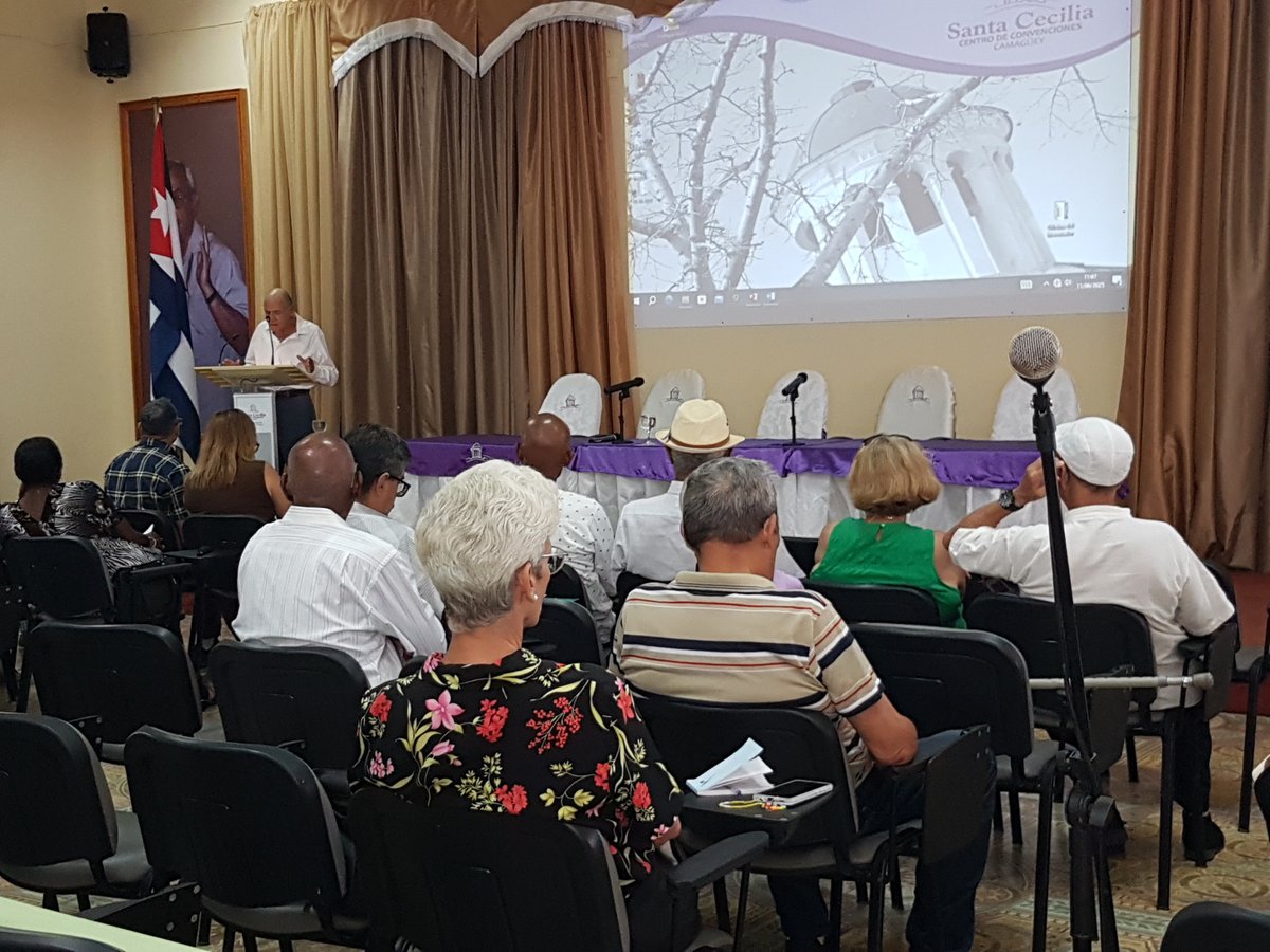 Evento Provincial Historia #Camagüey, presentadas +30 investigaciones y estudios en 3 comisiones. #TenemosMemoria  130 años Máximo Gómez en Camagüey, durante Guerra Necesaria 1895 #PorCamagüeyTodo <a href="/Unhicuba/">UniónHistoriadoresdeCuba</a> <a href="/union_camaguey/">Unión de Historiadores de Cuba-Filial Camagüey</a> <a href="/PCCNuevitas1/">Roberto Conde Silverio</a>  <a href="/MiguelManz58375/">Fernando Miguel Manzo</a> <a href="/YaimyrB/">Yaimyr Victoria Basulto</a> <a href="/cadenagramonte/">Cadena Agramonte</a>