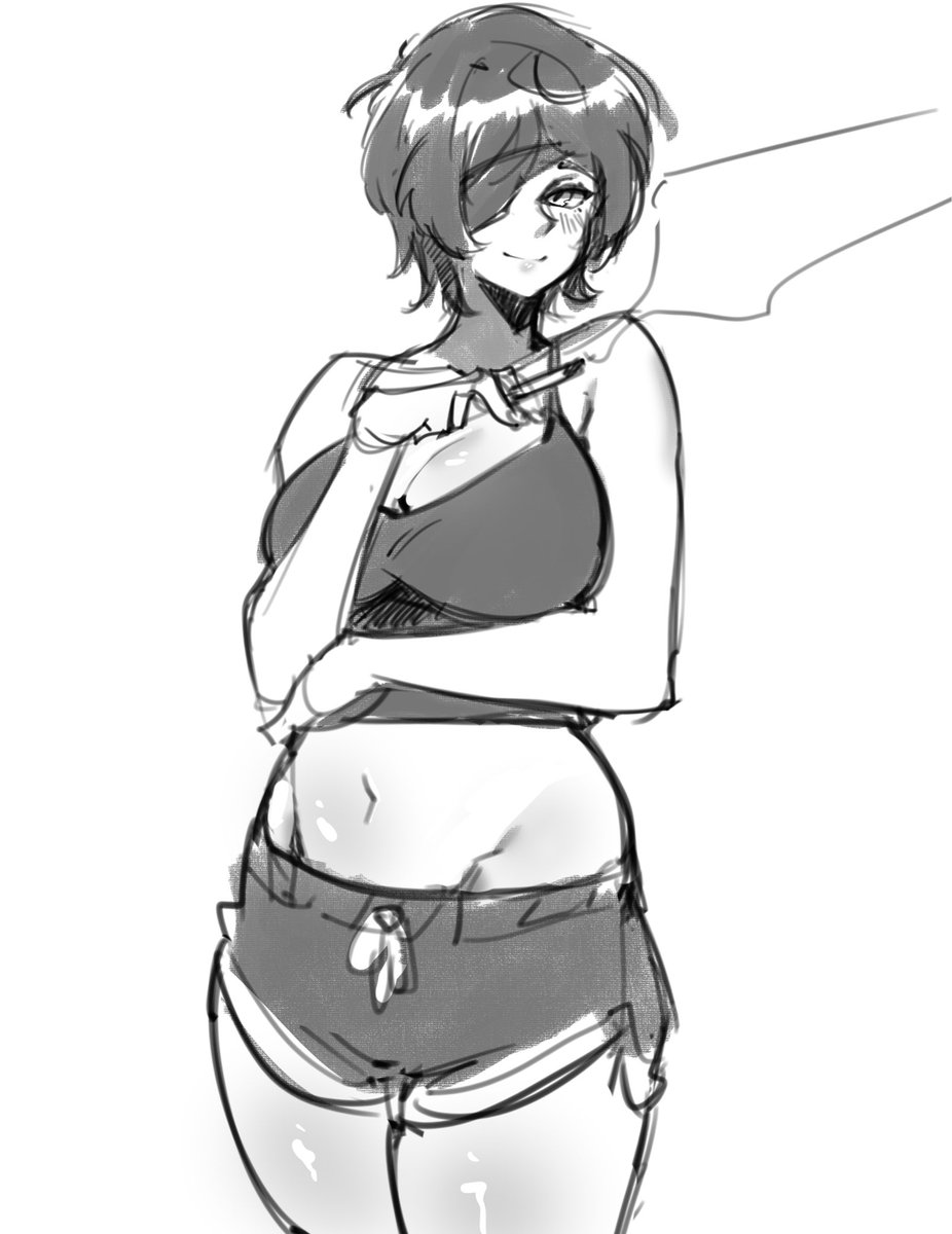 ayanobro's tweet image. Bedhair warmup