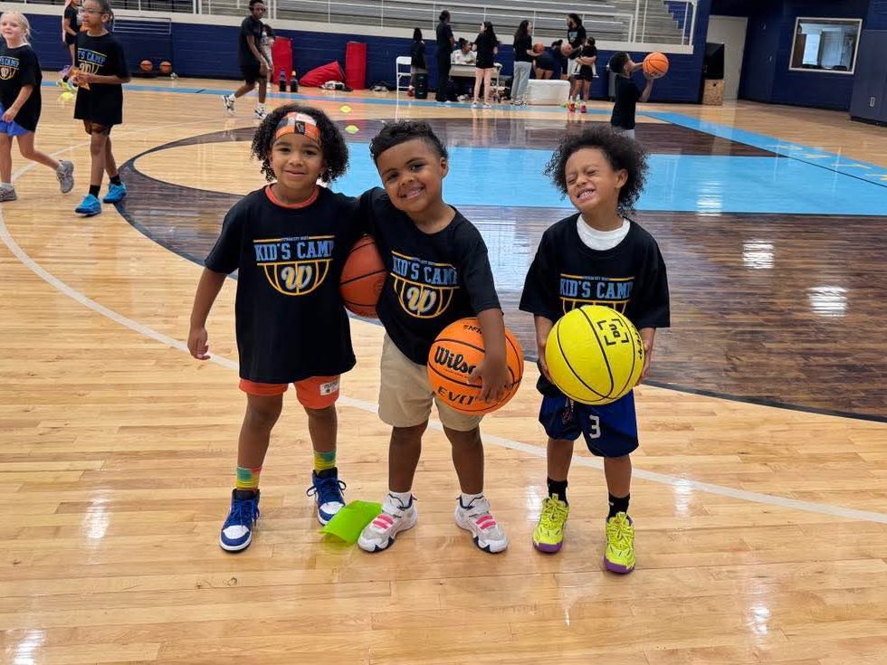 Thank you to Coach <a href="/KennediSimien/">Coach K ✨</a> for putting on a great camp for my boys to continue to master their game . They loved it &amp; will def be back next summer 🙏🏿 🏀🔥