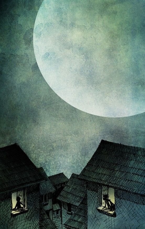 Full moon village - Paul Stickland