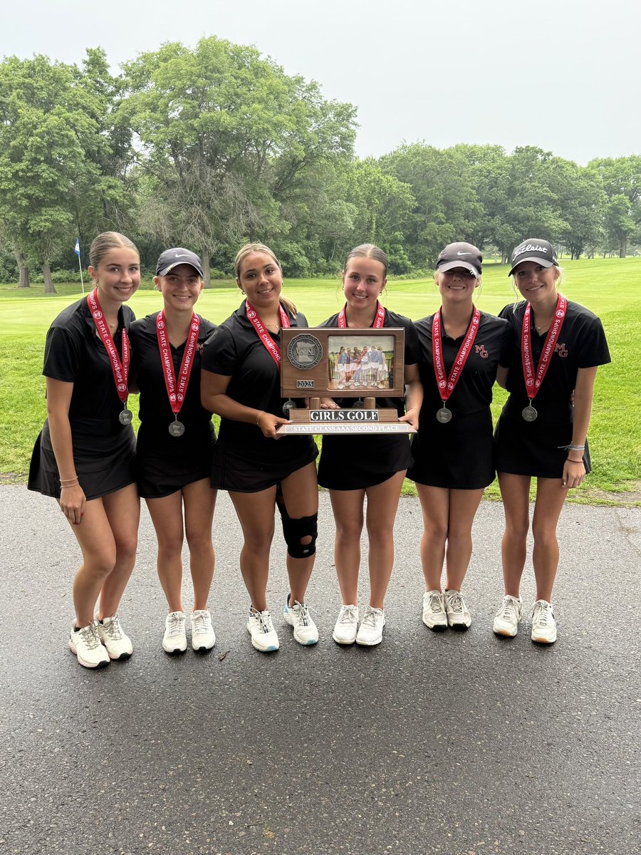 STATE RUNNER-UP! Another season for the books for Crimson Girls’ Golf! Very proud of this team and already excited for next year! We’ll be back. 

#FearTheLeaf 🍁