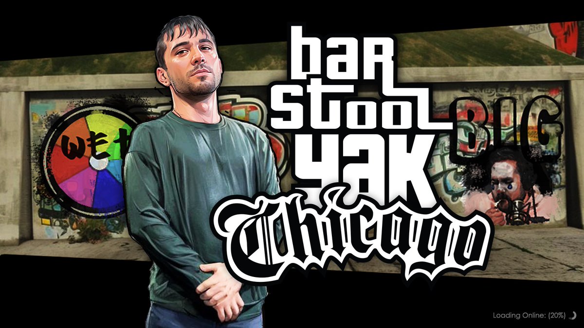 Need this logo on a T-shirt. <a href="/BarstoolYak/">The Yak</a>