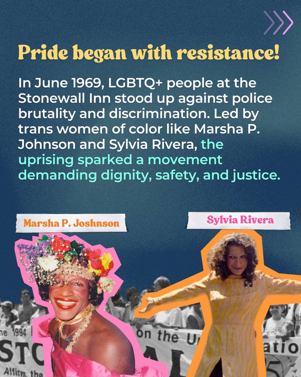 semillaaction's tweet photo. 🏳️‍🌈 Pride is a celebration of survival &amp; visibility, but it’s also a call to action. In 2025, our LGBTQ+ communities still face rising hate.

At SA, we honor Pride by continuing the fight protecting LGBTQ+  lives, and demanding equity for all.

#pride2025 https://t.co/JZZiWSjIPG